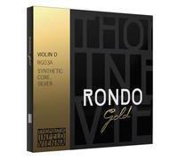 Thomastik cuerdas para violín Rondo Gold D núcleo sintético, plata RG03A