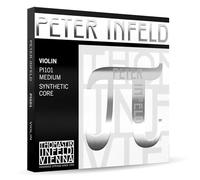 Thomastik Cuerdas para violín Synthetic Core Peter Infeld juego 4/4 Mi en estano
