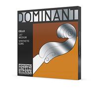 Thomastik-Infeld Juego de cuerdas para violonchelo Dominant 147 3/4 nylon entorchado cromo