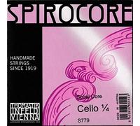 Thomastik Cuerdas para Violonchelo Spirocore alma en espiral juego 1/4 mediana entorchado de cromo escala 545 mm / 21.5"