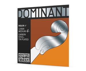 Thomastik Dominant Violin E String Tin Plated Ball End Medium 4/4