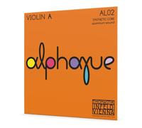 Thomastik Cuerda Suelta para Violín Alphayue 4/4 La, Escala 325mm/12.8 Pulgadas, Núcleo Sintético, Entorchado de Aluminio