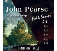 Thomastik-Infeld Cuerdas para guitarra clásica - PJ116 - Juego de 6 cuerdas - John Pearse Folk Series - Ligera - .016 .024 .025 .030 .035 .043