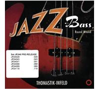 Thomastik-infeld cuerdas para guitarra de graves jr345: Ronda de Jazz de la herida 5 cuerdas) escala larga Set; Níquel puro rondas G, D, A, F, juego de B