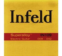 Thomastik Infeld Cuerdas para Guitarra Eléctrica Superalloy round wound juego IN109 Light .009-.042