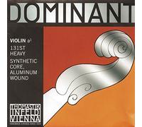 Thomastik-Infeld Cuerda suelta violín Dominant 4/4 – núcleo plástico, entorchado aluminio, fuerte