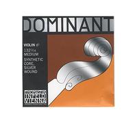 Thomastik-Infeld Dominant cuerda de violín Re 1/16 - cuerda individual (132 1/16), núcleo sintético, entorchado de plata, tensión media