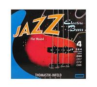 Thomastik-Infeld Flat Wound Bajo eléctrico - JF36096 - Cuerda individual E - Jazz Bass Escala súper larga 36", calibre .096