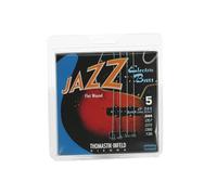 Thomastik-Infeld Flat Wound Bajo eléctrico - JF365 - Juego de 5 cuerdas - Jazz Bass Escala súper larga 36", calibres.044 .057 .072 .096 .136