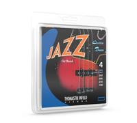 Thomastik-Infeld Flat Wound Bajo eléctrico - JF344 - Juego de 4 cuerdas - Jazz Bass Escala larga 34" - calibres .043 .056 .070 .100