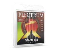 Thomastik-Infeld Plectrum Bronze - AC112- Juego de 6 cuerdas - Guitarra acústica - luminosidad media - Espesores .012 .015 .024 .033 .044 .059