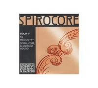 Thomastik cuerda suelta para 4/4 violín spirocore - cuerda mi núcleo en espiral, entorchado de aluminio, mediana.