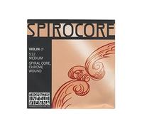 Thomastik-Infeld Cuerda suelta 4/4 violín Spirocore núcleo en espiral entorchado acero-cromo mediana
