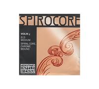 Thomastik-Infeld Spirocore Cuerda de violín Sol 4/4 - Cuerda individual (S13), núcleo de cable en espiral, entorchado de acero cromado, tensión media