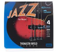 Thomastik Cuerdas para Bajo Eléctrico Jazz Bass Serie niquel entorchado plano juego 4 cuerdas JF364 escala extra larga 36"