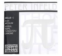 Thomastik Peter Infeld Cuerda Do para violonchelo 4/4 Alma espiral mediana, entorchada con cromo-tungsteno - PI44