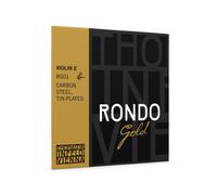 Thomastik Cuerdas para violín Rondo Gold E de acero al carbono, estañadas RG01