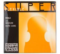 Thomastik Cuerdas para Viola Superflexible alma de cuerda juego 4/4 mediana acero-cromo