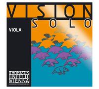 Thomastik Cuerda para viola 4/4 Vision Solo - cuerda La núcleo de acero, entorchado en acero-cromo, mediana