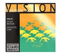 Thomastik Vision Titanium - Juego de cuerdas para violín solo, titanio tamaño 4/4
