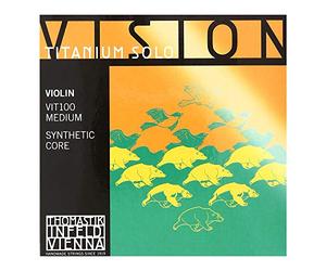 Thomastik Vision Titanium - Juego de cuerdas para violín solo, titanio tamaño 4/4