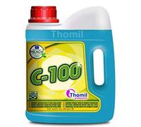 Thomil C100 RENOVADOR Limpiador Neutro DE Suelos ABRILLANTADOR ENVASE 4L (1 Unidad de 4 litros)