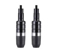 THOMIX 2 Piezas Topes Anticaida Moto para Honda Africa Twin 1988-2026, 8 MM para Motocicleta CNC Aluminio Deslizadores del Marco del Escape Protector de Choque,D Silver
