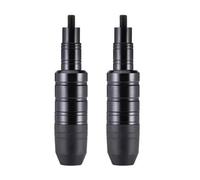 THOMIX 2 Piezas Topes Anticaida Moto para Honda CMX Rebel 500 300 CMX300 CMX, 8 MM para Motocicleta CNC Aluminio Deslizadores del Marco del Escape Protector de Choque,A Black