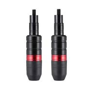 THOMIX 2 Piezas Topes Anticaida Moto para Honda XL750 Transalp 2023, 8 MM para Motocicleta CNC Aluminio Deslizadores del Marco del Escape Protector de Choque,C Red