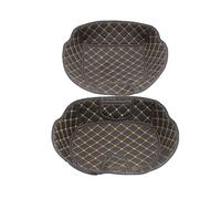 THOMIX Revestimiento Protector de Maletero Trasero de Motocicleta para Givi E25 E43 E34 V47, Caja para Equipaje Trasero, Forro Protector Interno, Almohadilla de Cubo,E34 Upper Pad + Lower Pad