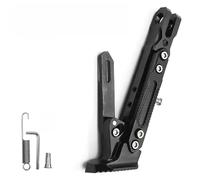 THOMIX Soporte de Pata para Moto para Ducati Multistrada 950 1100 1200 1260 1200S 1260S V4, Ajustable, Soporte Universal para Motocicleta, Resistente y Duradero, Pata para Moto Accesorios,A Black