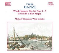 Thompson,Michael Wind Quintet - Franz Danzi : Quintettes pour instruments à vent Op. 56 - Sextuor pour instruments à vent