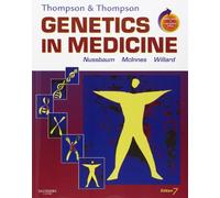 Thompson & Thompson Genetics in Medecine.
