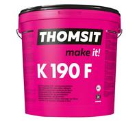 Thomsit K 190 F Adhesivo en Dispersión Reforzado con Fibras 13 Kg, Blanco Crema