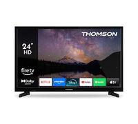 Thomson 24 Pulgadas (60 cm) HD LED Smart TV con Fire TV, Control por Voz Alexa, AirPlay, Wi-Fi, Sintonizador Triple (Cable/satélite/Antena), Bluetooth 5.0, HDMI, USB, AV IN, Ci+, 24HF2S35