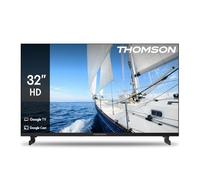 THOMSON 32 Pulgadas (81 cm) Led HD Google TV, Wi-Fi,Dolby Audio, HDR10, Bluetooth 5.1, Triple-Tuner (Cable/Satélite/Antena), HDMI, Ci+, A+ Panel - 32HG2S14