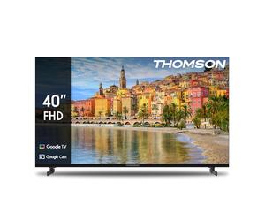 THOMSON 40 Pulgadas (101 cm) LED Full HD Google Smart TV, Wi-Fi,Dolby Audio, HDR10, Bluetooth 5.1, Triple-Tuner (Cable/Satélite/Antena), HDMI, Ci Panel - 40FG2S14