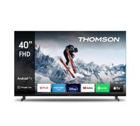 THOMSON 40 Pulgadas (101 cm) LED Full HD Smart Android TV, Google Assistant, Wi-Fi, Dolby Digital, Bluetooth, Triple-Tuner (Cable/Satélite/Antena), HDMI, Ci+, A+ Panel - 40FA2S13