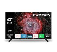 THOMSON 43 Pulgadas (109 cm) Full HD LED Smart TV con Fire TV, Control por Voz Alexa, AirPlay, Wi-Fi, Sintonizador Triple (Cable/satélite/Antena), Bluetooth, HDMI, USB, AV IN y Ci+, 43FF2S34