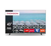 THOMSON 43 Pulgadas (109 cm) LED Full HD Easy TV - No Smart - Hotel Mode, USB, HDMI, Triple-Tuner (Cable/Satélite/Antena), AV IN, Ci+, A+ Panel - 43FD2S13