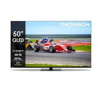 THOMSON 50 Pulgadas (126cm) QLED Pro 144Hz Google Smart TV, Wi-Fi,Dolby Audio, HDR10, Bluetooth 5.1, Triple-Tuner (Cable/Satélite/Antena), HDMI, Ci+, A+ Panel - 50QG7C14