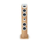 Thomson ds121cd torre de sonido bluetooth con reproductor de cd 60 w madera