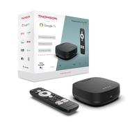 THOMSON Google TV Streaming Box Plus 270, 4K UHD, Altavoz Integrado para Control por Voz, Netflix, Disney +, Streaming a través de WiFi, Google Cast, 32GB de Memoria