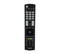 Thomson | Mando a Distancia para televisores LG, Listo para Usar, adaptativo, Compatible con Todos los Modelos de TV LG, Modo Sencillo, Teclas Luminosas, Infrarrojos, Color Negro.