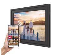 Thomson Marco de Fotos de 10 Pulgadas - 25,6 cm, 1280x800 HD IPS, Pantalla táctil, 32 GB, Rotación automática, Conexión multiusuario, WLAN, Montaje en Soporte o en Pared, iOS, Android