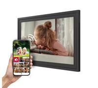 Thomson Marco de Fotos de 15 Pulgadas - 39,6 cm, 1920 x 1080 FHD IPS, Pantalla táctil, 32 GB, Rotación automática, Conexión multiusuario, WLAN, Montaje en Soporte o en Pared, iOS, Android