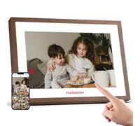 THOMSON Marco de Fotos Digital WiFi, Marco Digital Batería Interna, 10.1 Inch 1280x800 HD IPS Pantalla Táctil, 32 GB de Memoria, Rotación automática, Compartir Imágenes Música Videos Reproductor