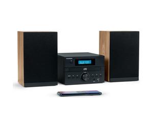 Thomson MIC123BT Minicadena Bluetooth 50W con Radio CD/MP3/USB Negra