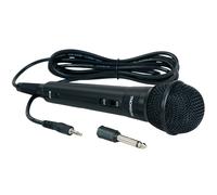 Thomson Micrófono Dinámico De Mano 2,5m Cable Micrófono 3,5mm 6,35mm Fiesta DJ