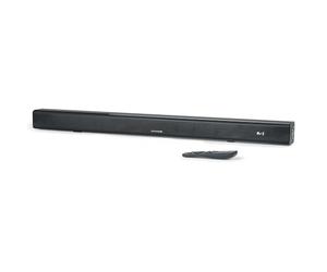 THOMSON SB180BT Soundbar - 120W de Potencia Musical Total - Bluetooth 5.3 - Entrada Óptica y AUX - Reproducción USB - Pantalla Digital - Montaje en Pared - Control Remoto - Ajustes de Agudos y Bajos